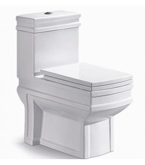 كرسي أفرنجي ابيض اوتس 25 سم صيني - 1718-WASHDOWN